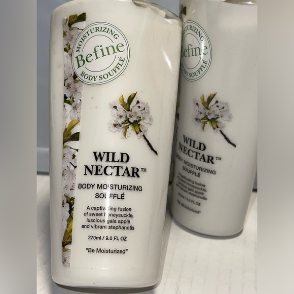 BEFINE BODY MOISTURIZING SOUFFLÉ UNISEX WILD NECTAR 9.0 FL OZ (lot of 2) - Picture 7 of 9